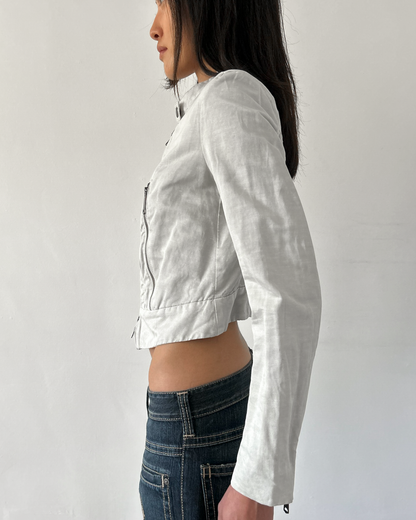 Diesel Cropped Zipper Jacket