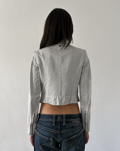 Diesel Cropped Zipper Jacket