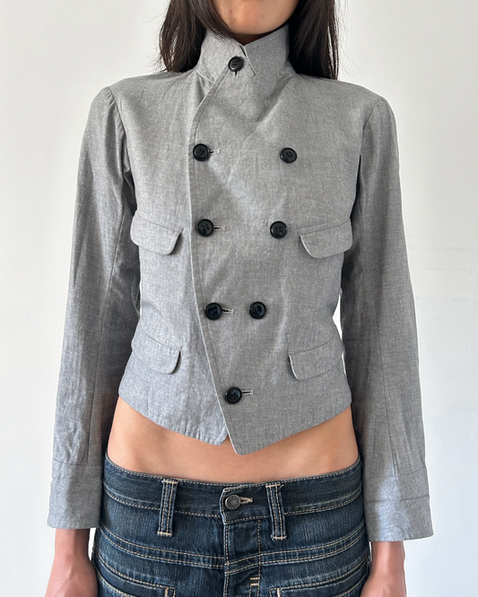 Y’s Yohji Yamamoto SS10 Napoleon Double Breasted Jacket
