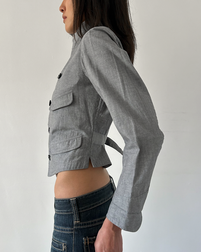 Y’s Yohji Yamamoto SS10 Napoleon Double Breasted Jacket