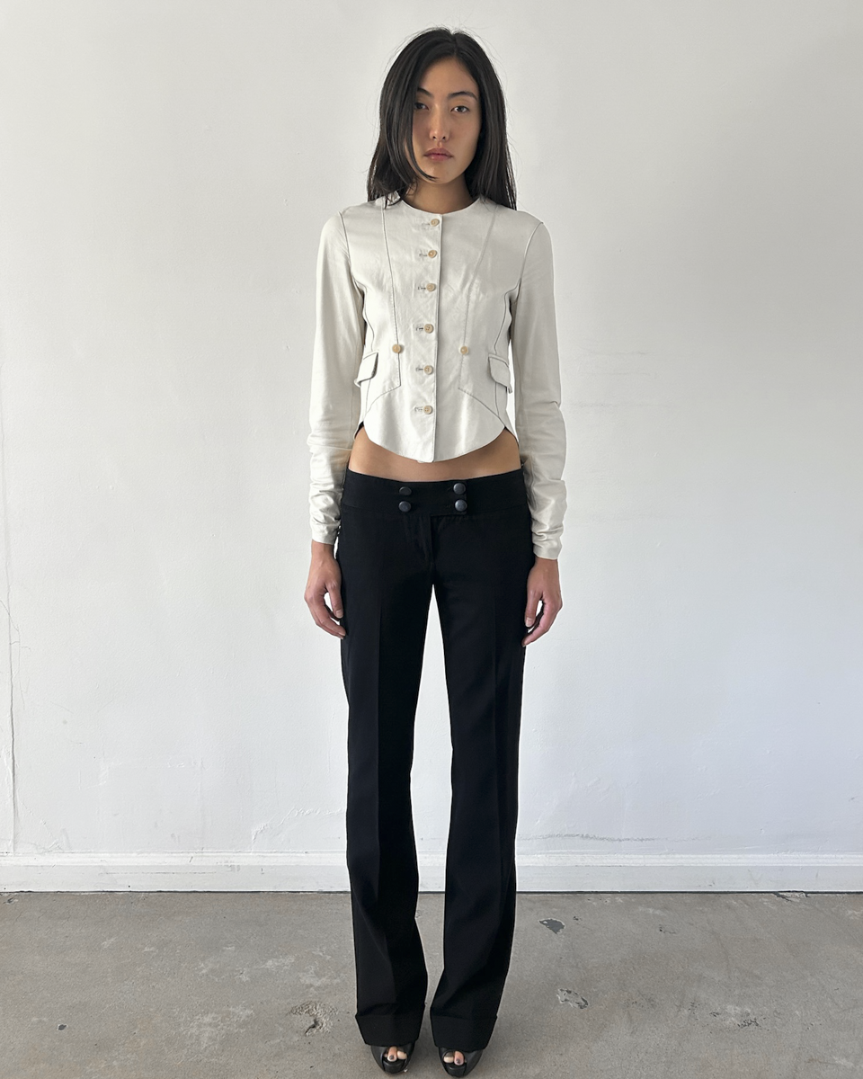 Costume National Low-Rise Sailor Pants