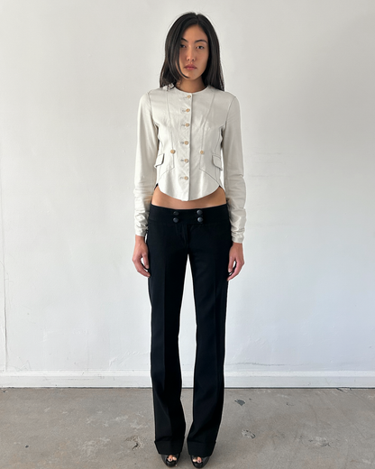 Costume National Low-Rise Sailor Pants