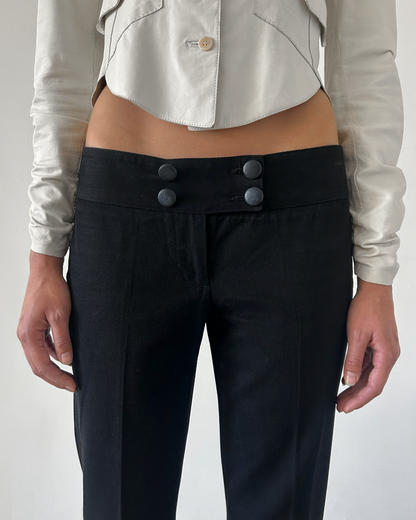 Costume National Low-Rise Sailor Pants