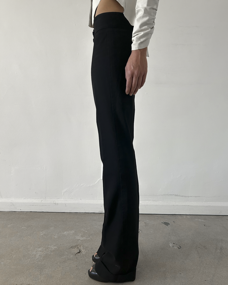 Costume National Low-Rise Sailor Pants