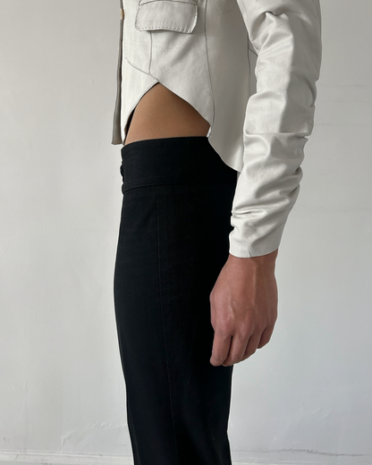 Costume National Low-Rise Sailor Pants