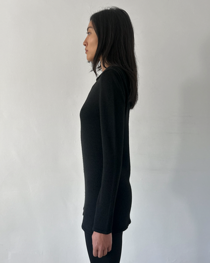 Gliv Sweater Tunic with Open Back