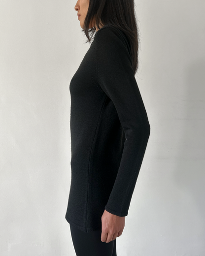 Gliv Sweater Tunic with Open Back