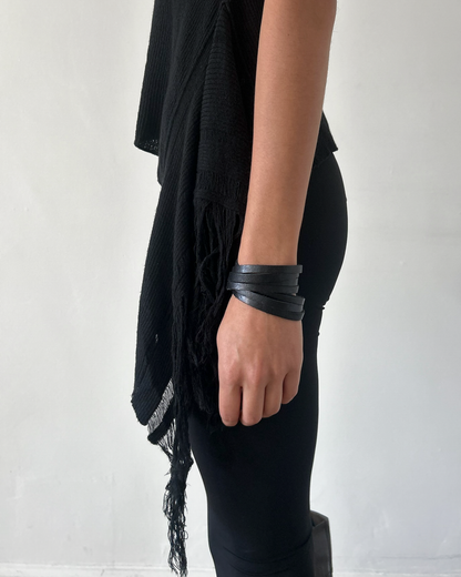 Y’s Yohji Yamamoto Top with Side Tassel