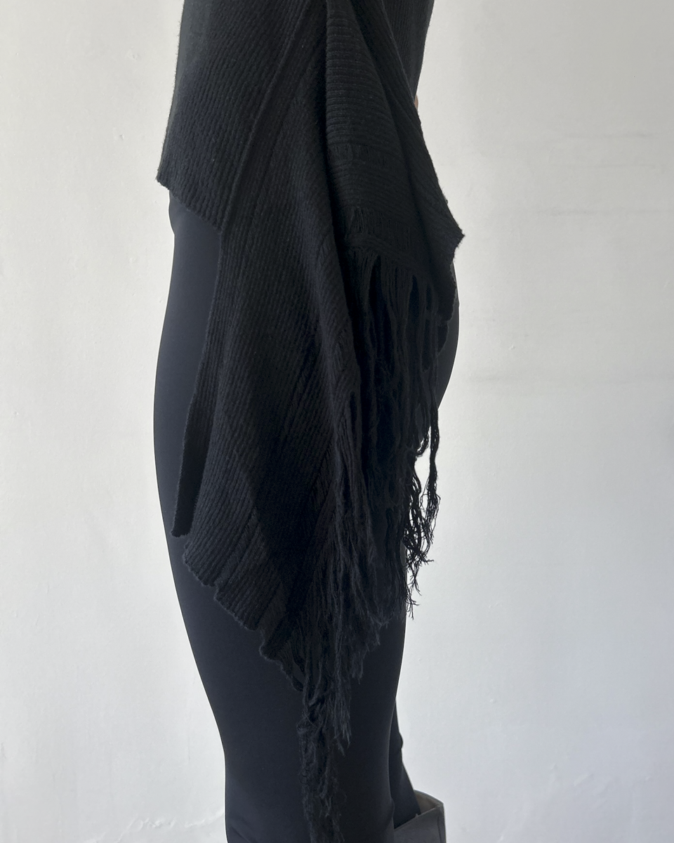Y’s Yohji Yamamoto Top with Side Tassel