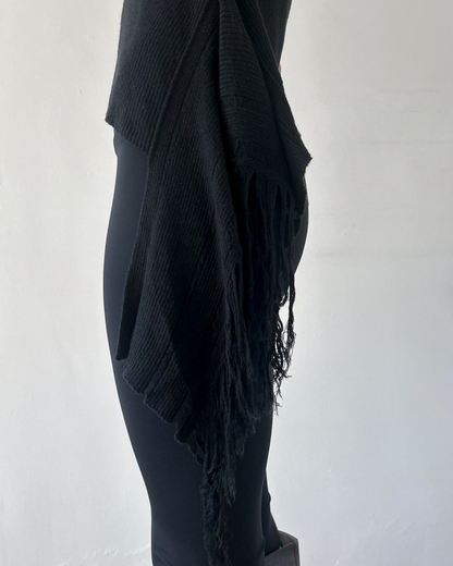 Y’s Yohji Yamamoto Top with Side Tassel