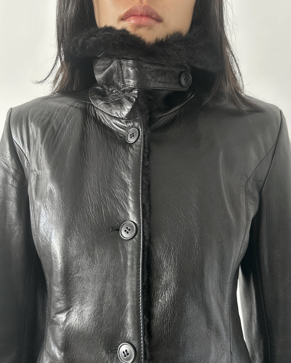 Strenesse Lambskin Leather Jacket