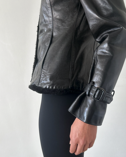 Strenesse Lambskin Leather Jacket