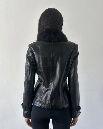 Strenesse Lambskin Leather Jacket