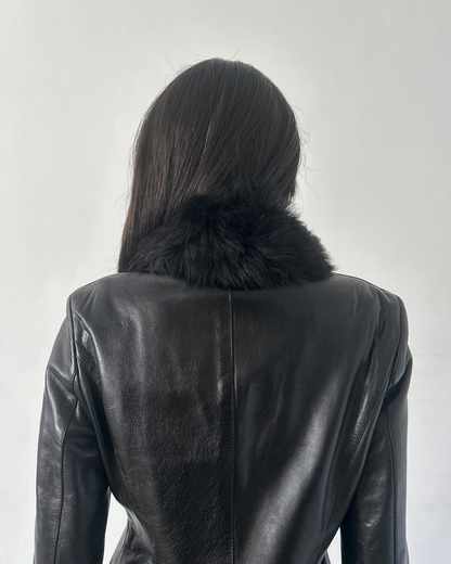 Strenesse Lambskin Leather Jacket