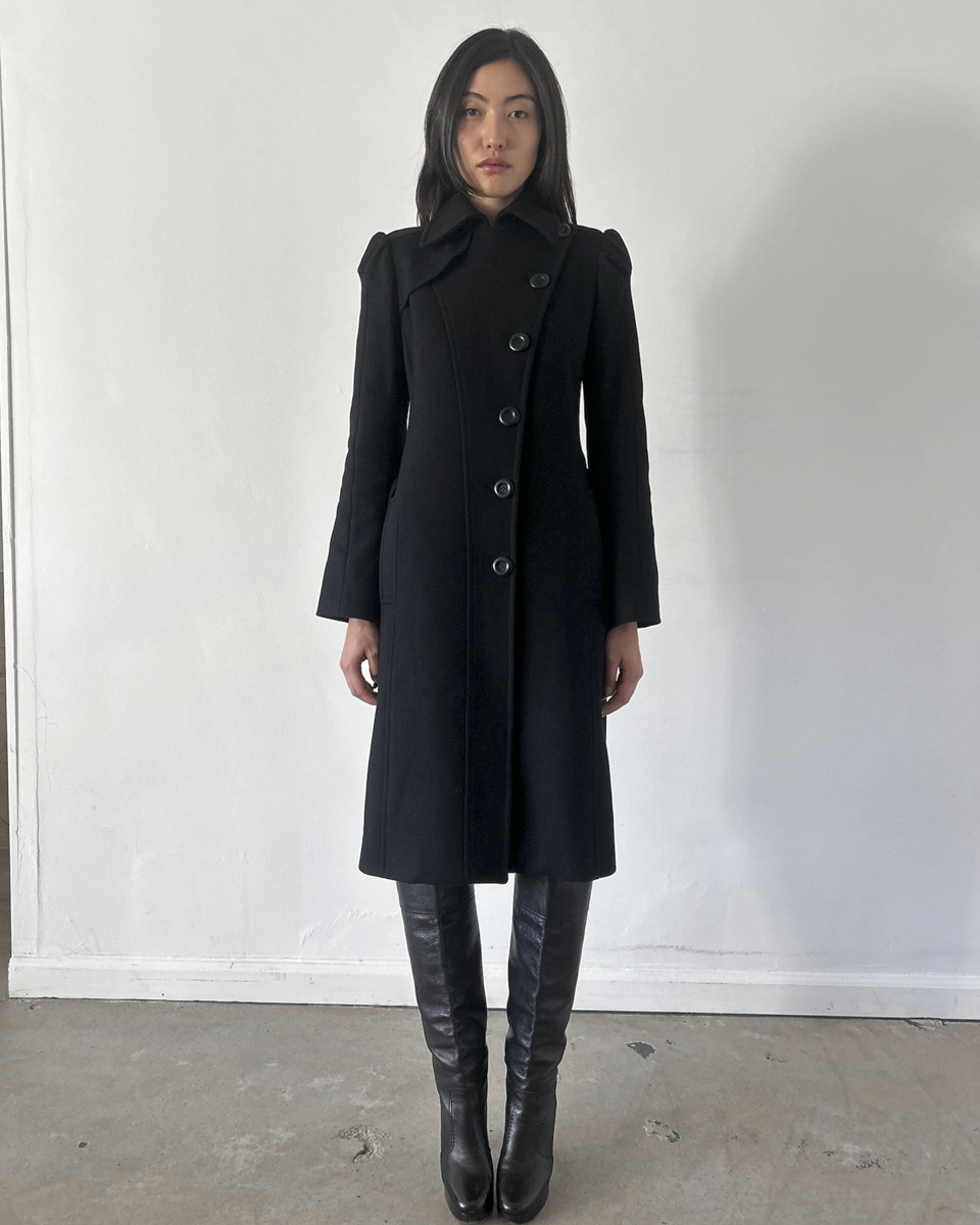 Vintage Asymmetrical Coat