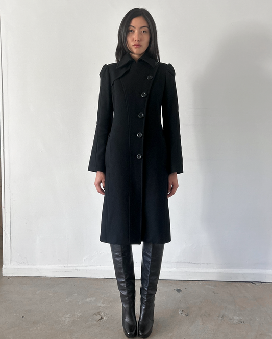 Vintage Asymmetrical Coat