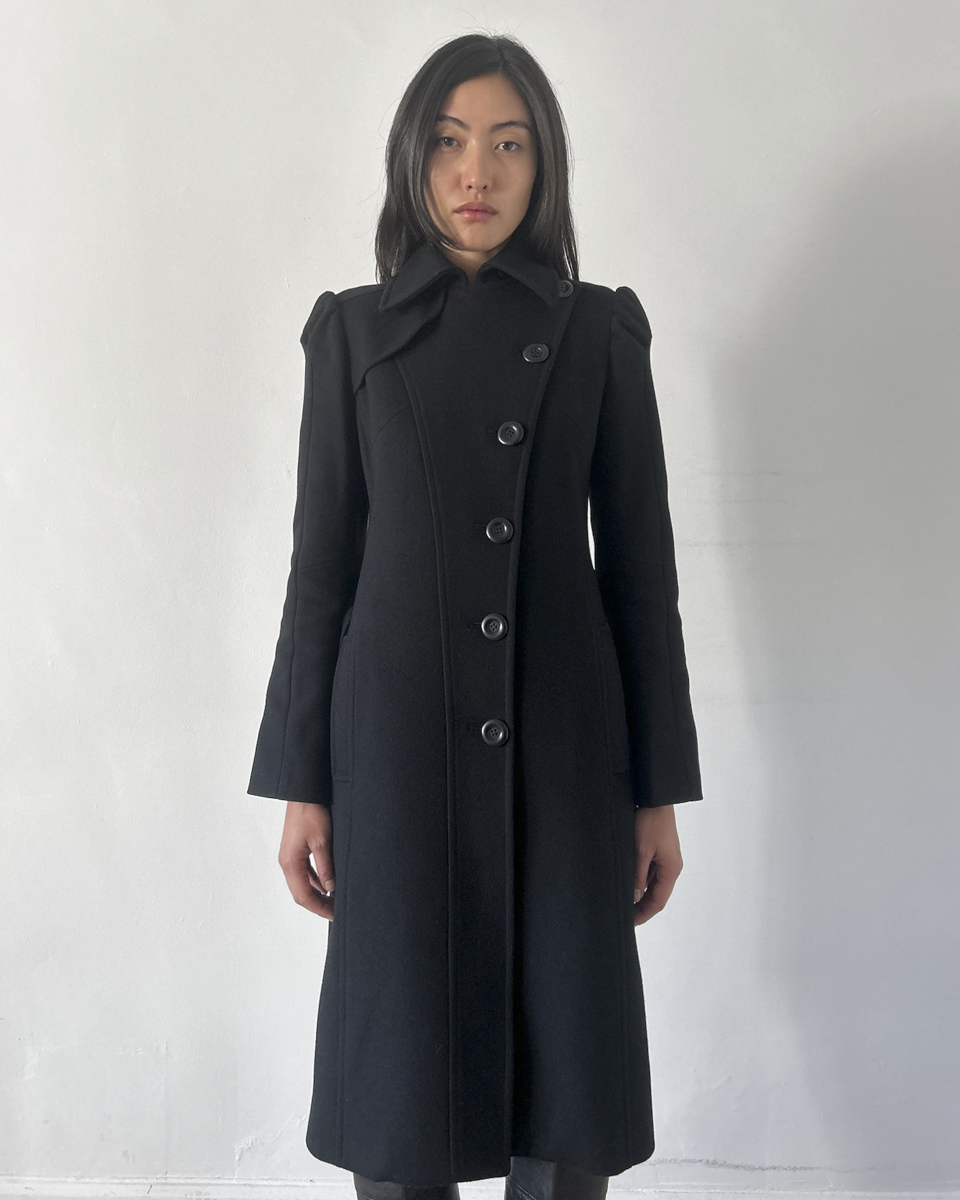 Vintage Asymmetrical Coat
