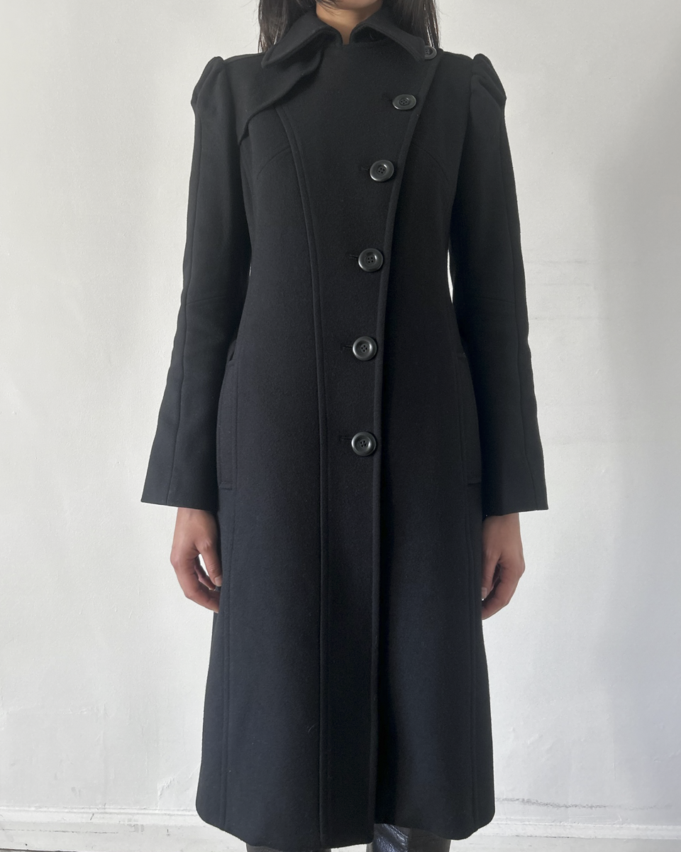Vintage Asymmetrical Coat