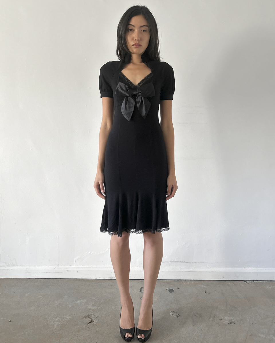 Morgan de Toi Bow Dress