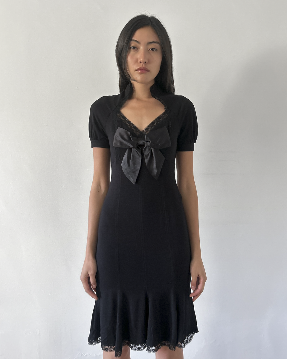 Morgan de Toi Bow Dress