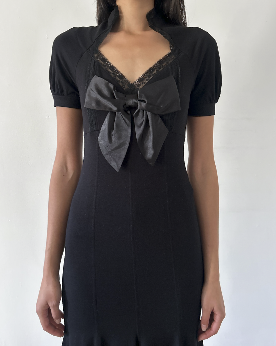Morgan de Toi Bow Dress