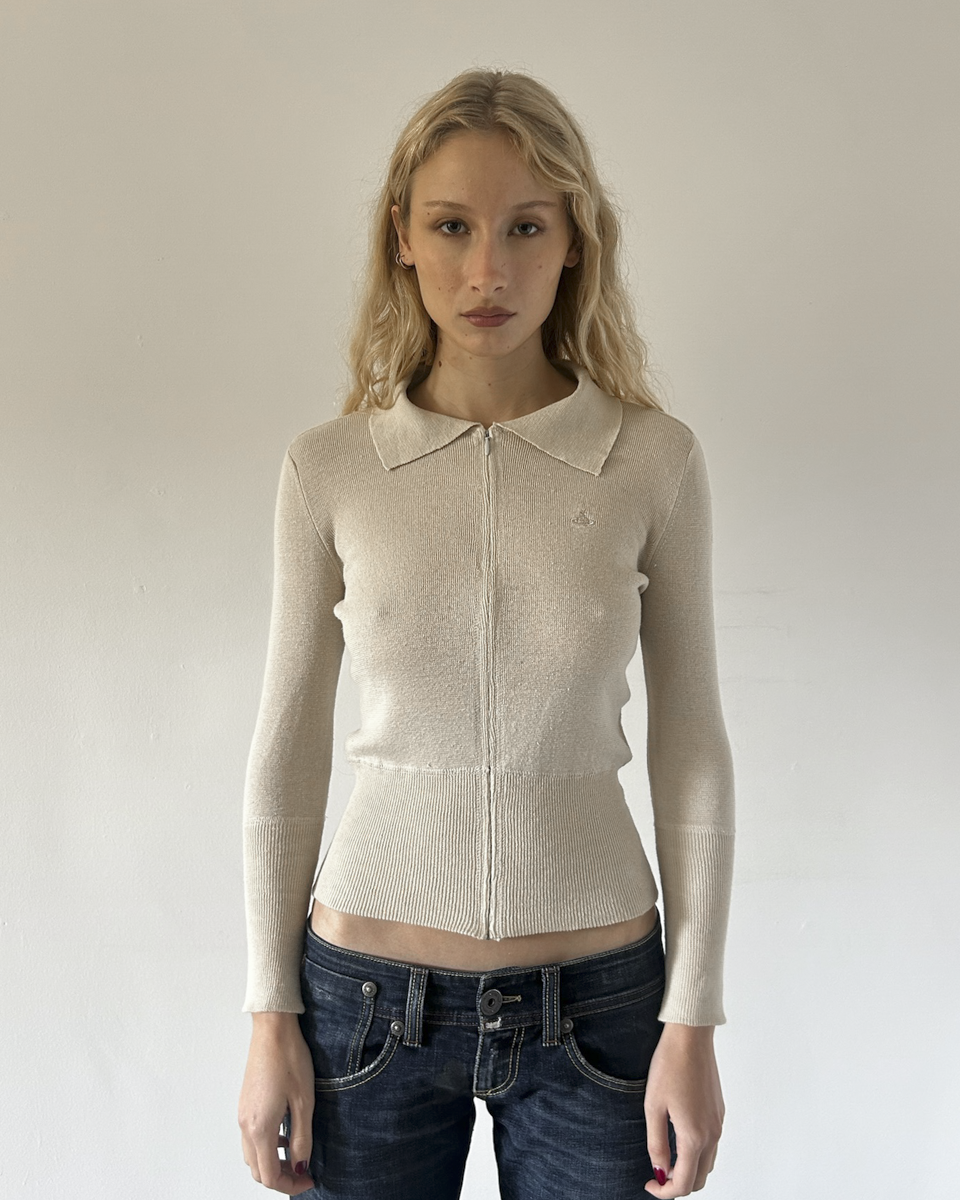 Vivienne Westwood Red Label Zip Up Sweater