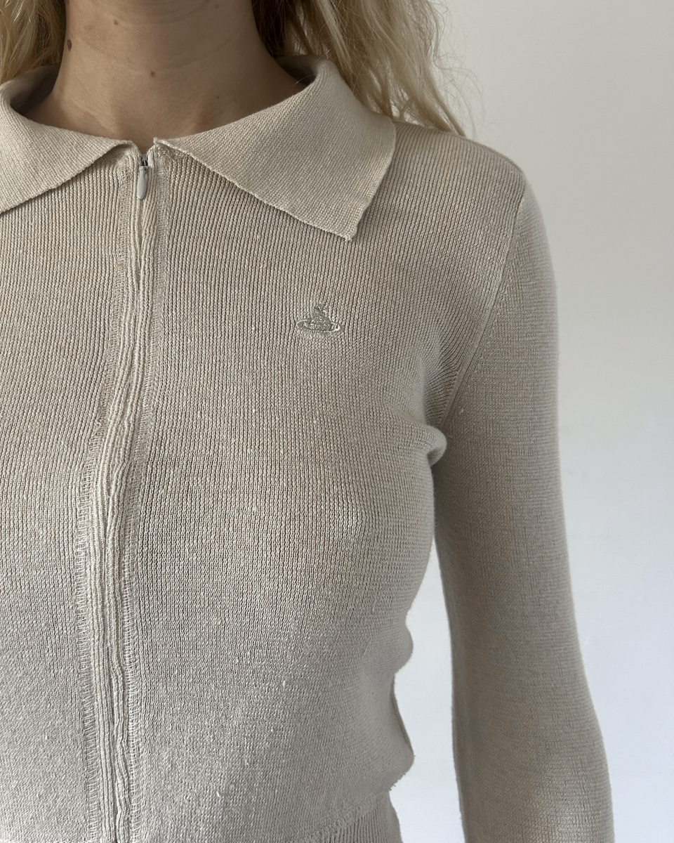 Vivienne Westwood Red Label Zip Up Sweater