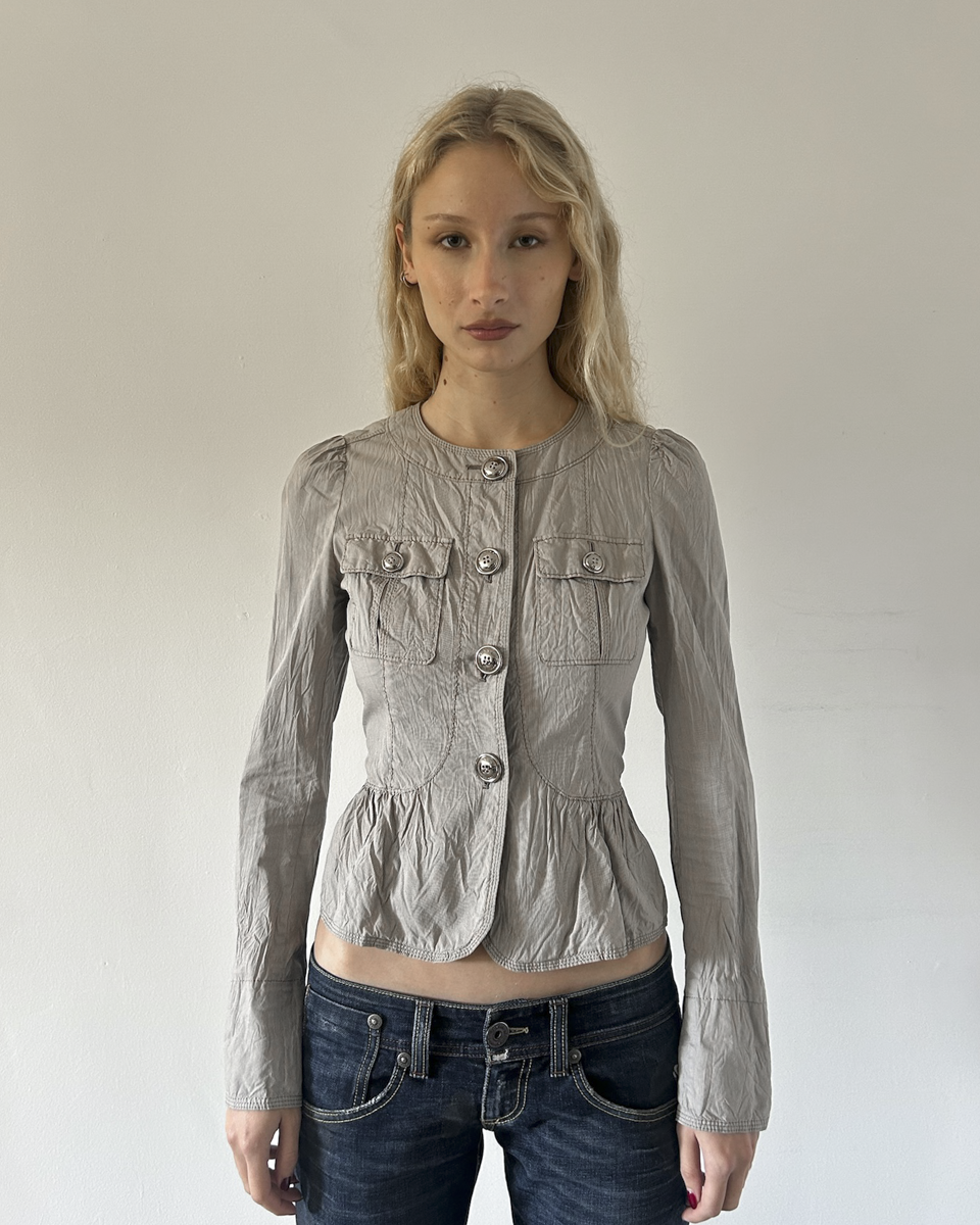 Burberry Black Label Crinkled Jacket