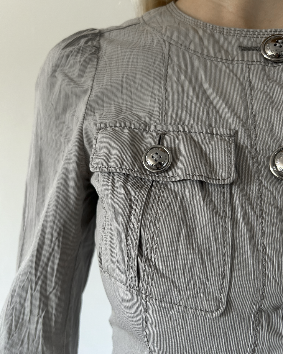 Burberry Black Label Crinkled Jacket