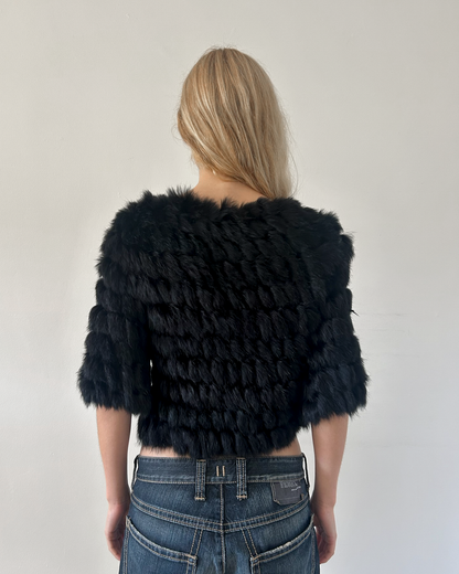 Gyro Rabbit Fur Bolero
