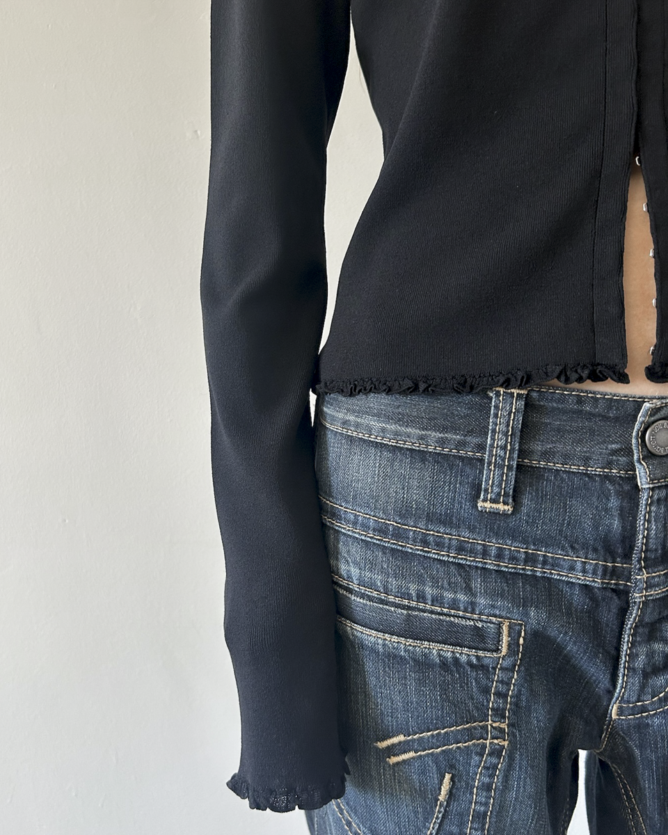 Gucci by Tom Ford Hook and Eye Cardigan