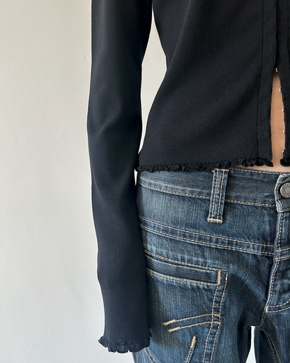 Gucci by Tom Ford Hook and Eye Cardigan