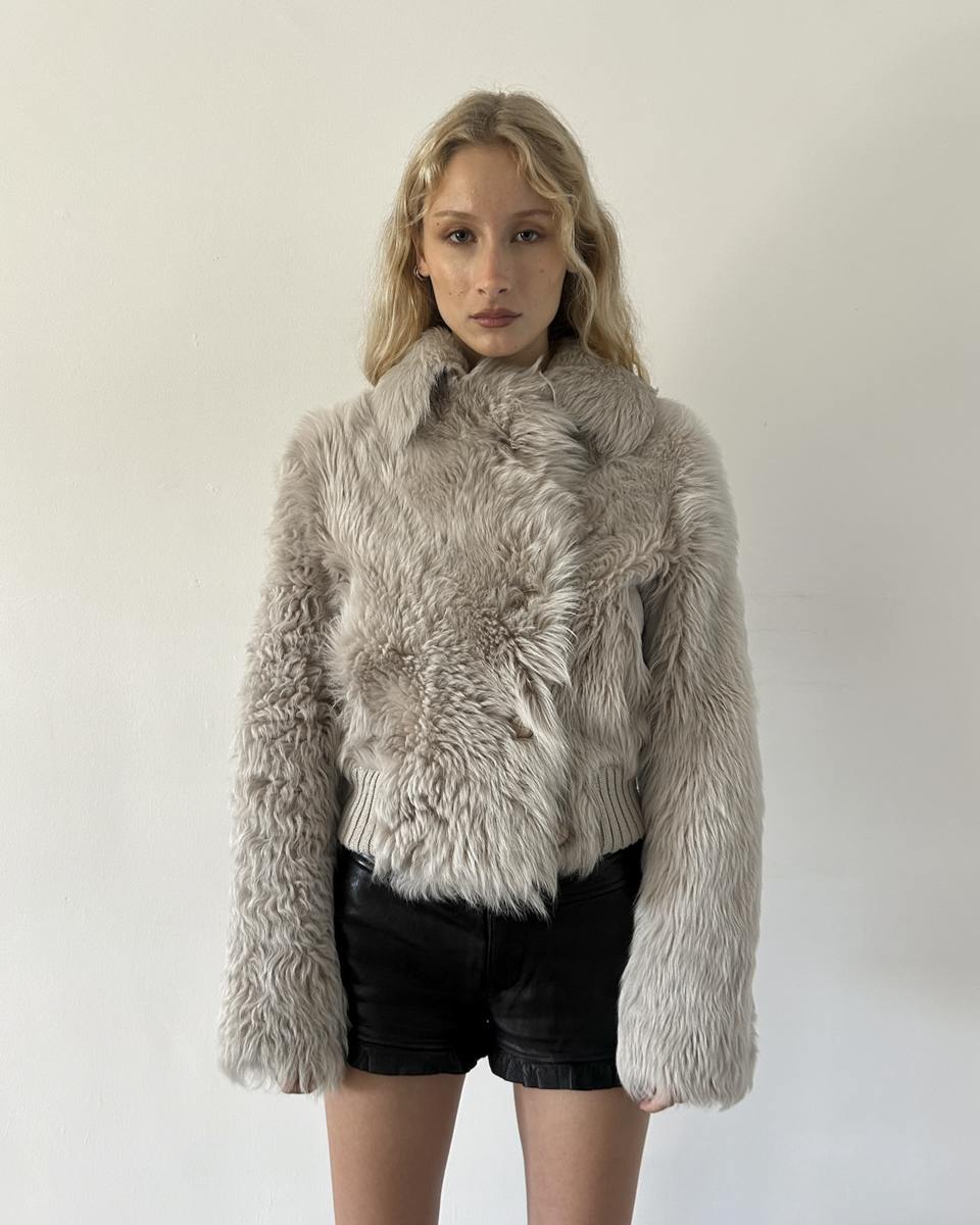 Patrizia Pepe Mouton Jacket