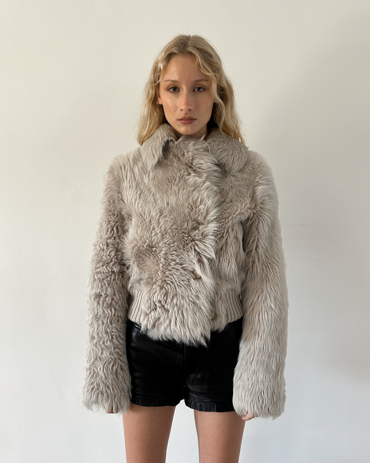 Patrizia Pepe Mouton Jacket