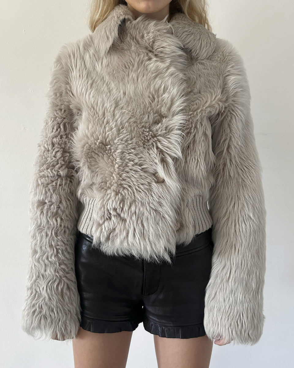 Patrizia Pepe Mouton Jacket