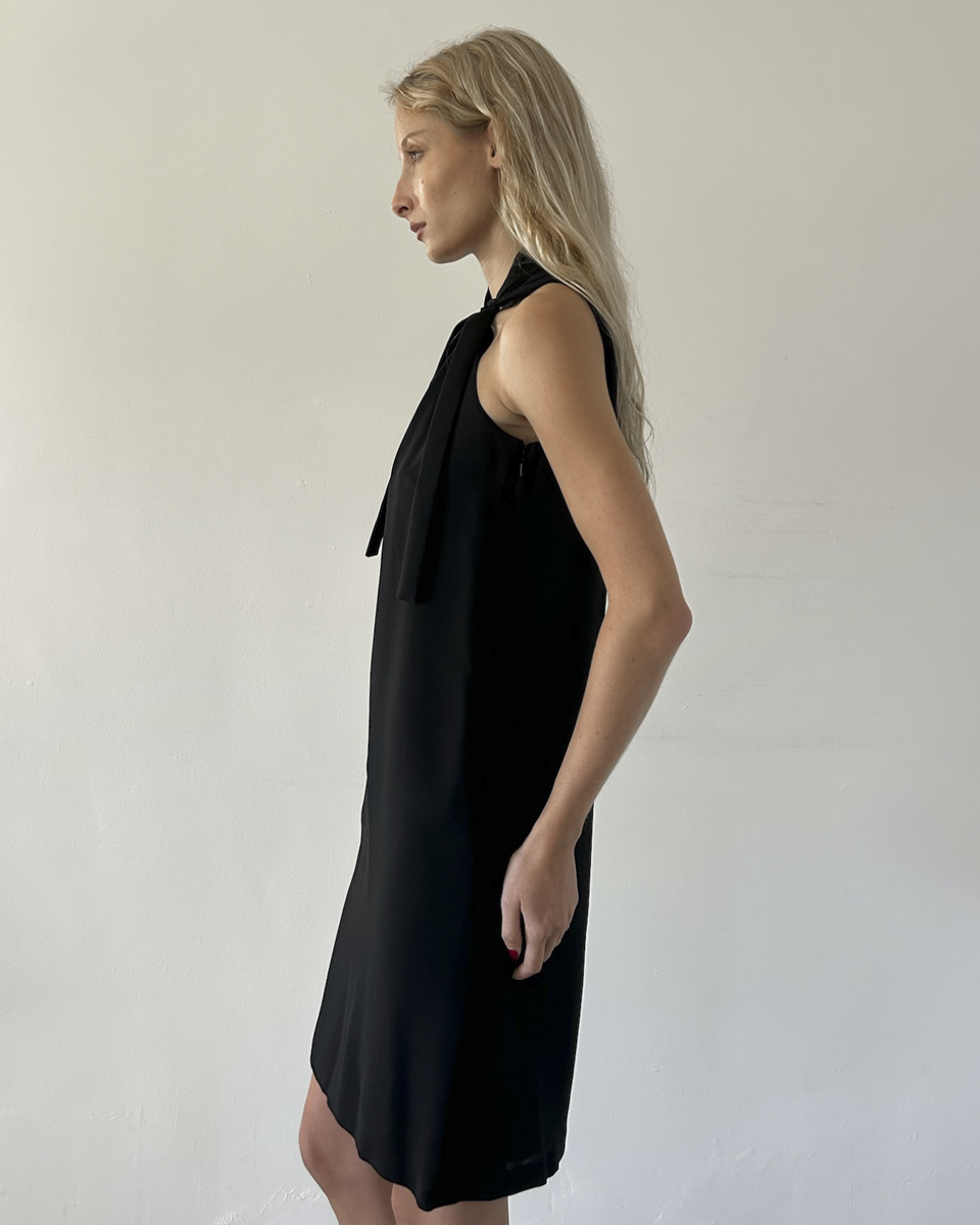 Gucci Halter Neck Silk Dress