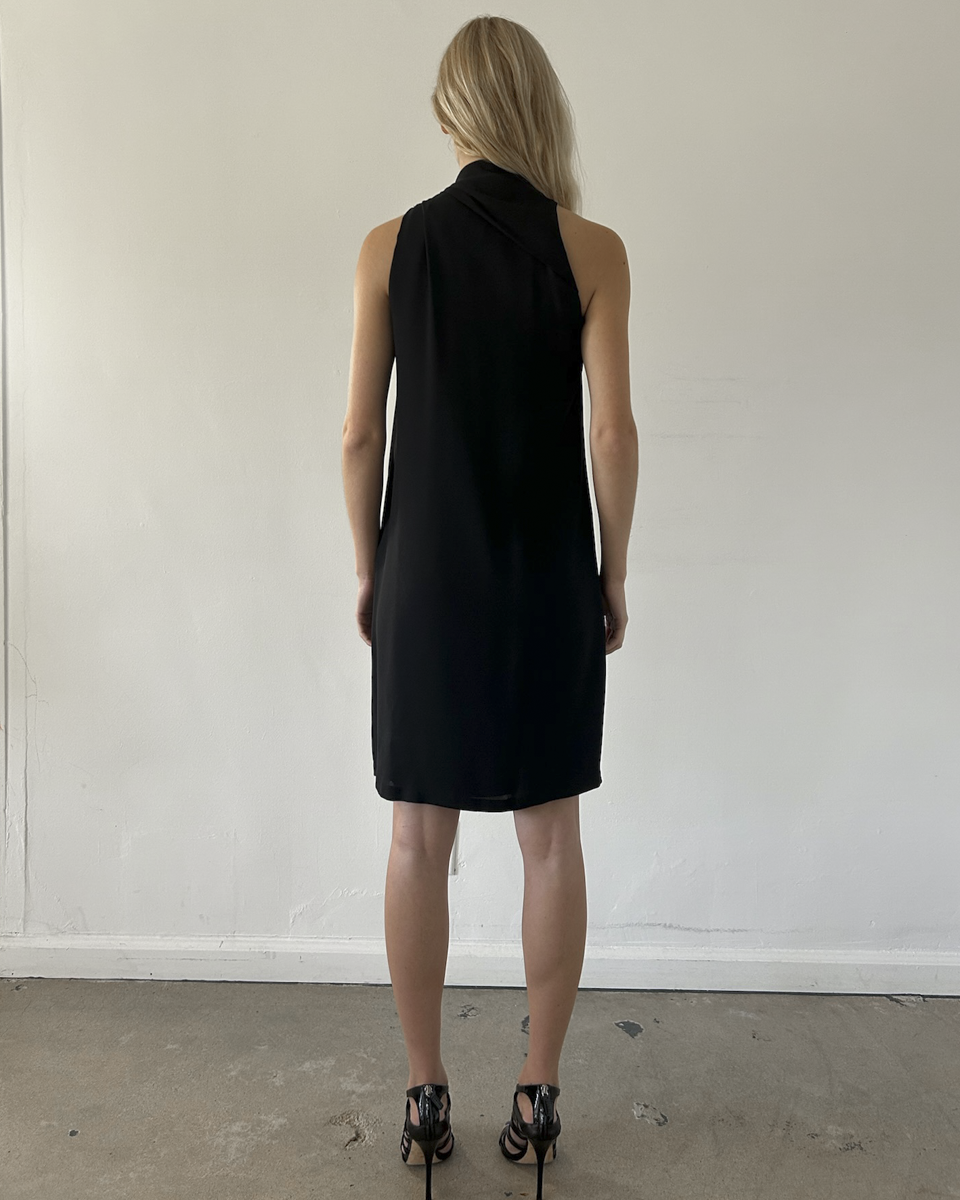 Gucci Halter Neck Silk Dress