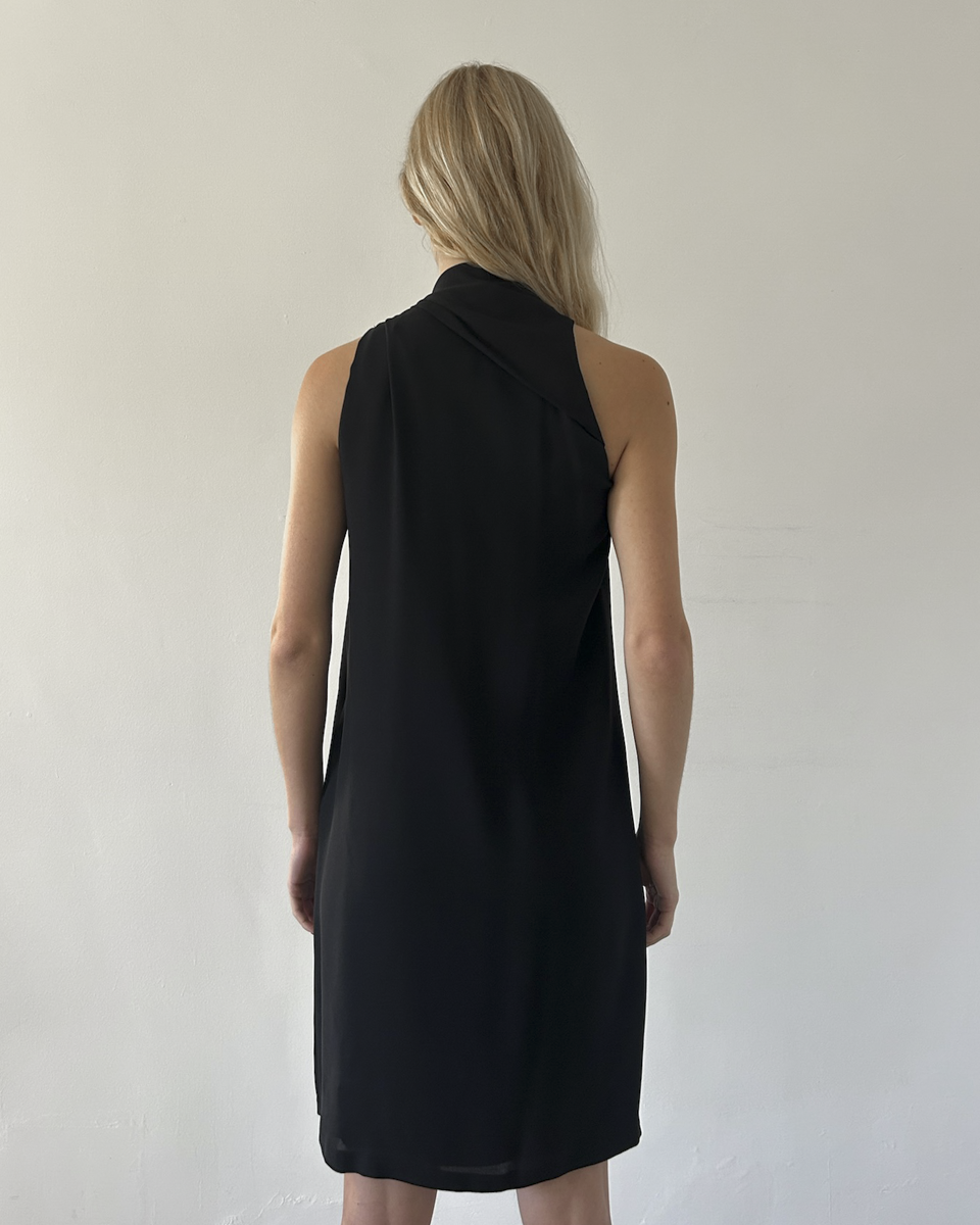 Gucci Halter Neck Silk Dress