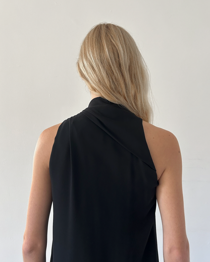 Gucci Halter Neck Silk Dress