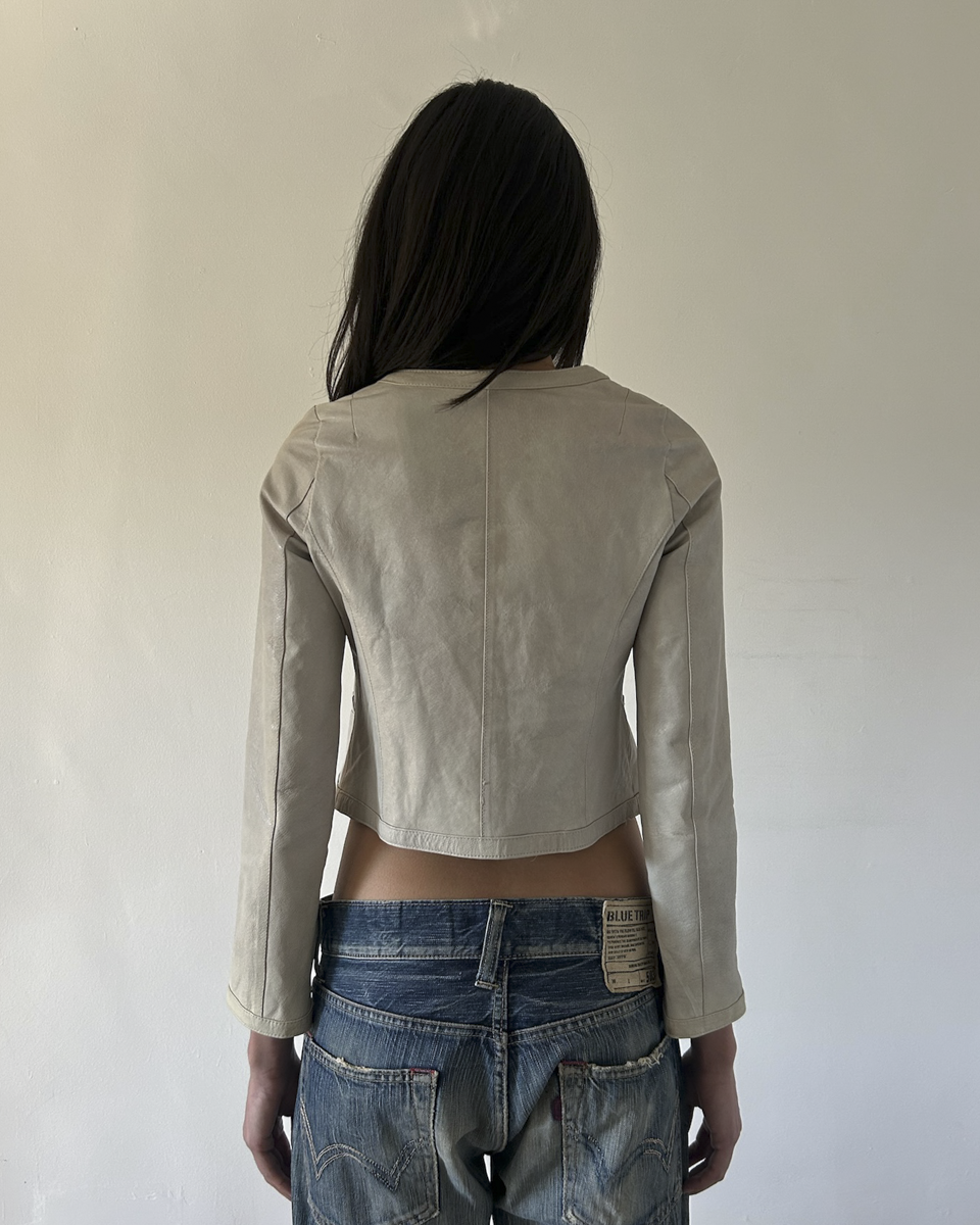 Royal Party Leather & Lace Jacket