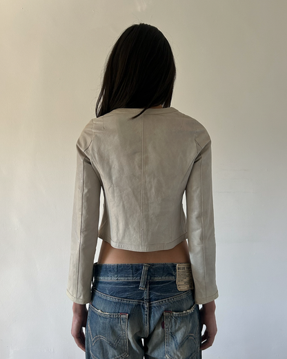 Royal Party Leather & Lace Jacket