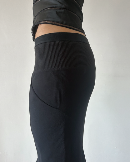 Rick Owens Lillies Silk Mermaid Skirt