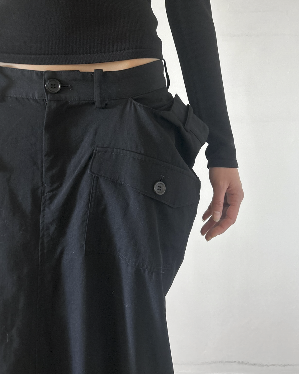 Y’s Yohji Yamamoto Asymmetrical Skirt