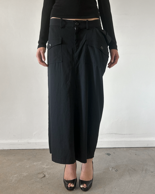 Y’s Yohji Yamamoto Asymmetrical Skirt