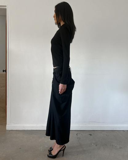 Y’s Yohji Yamamoto Asymmetrical Skirt