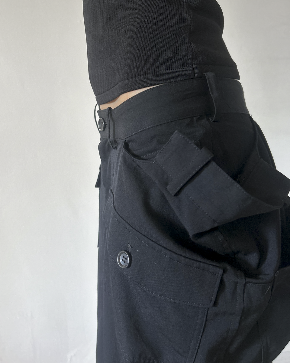 Y’s Yohji Yamamoto Asymmetrical Skirt