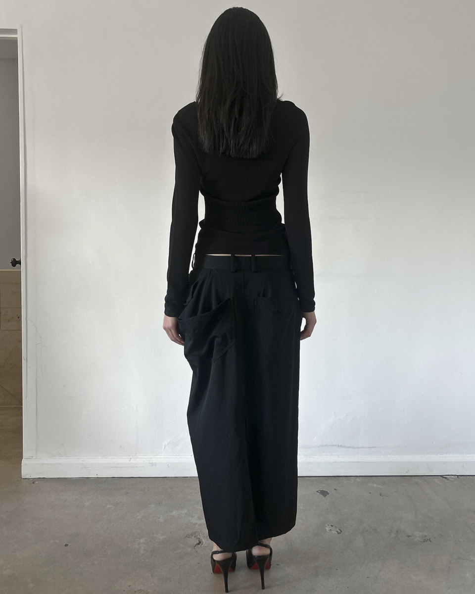 Y’s Yohji Yamamoto Asymmetrical Skirt