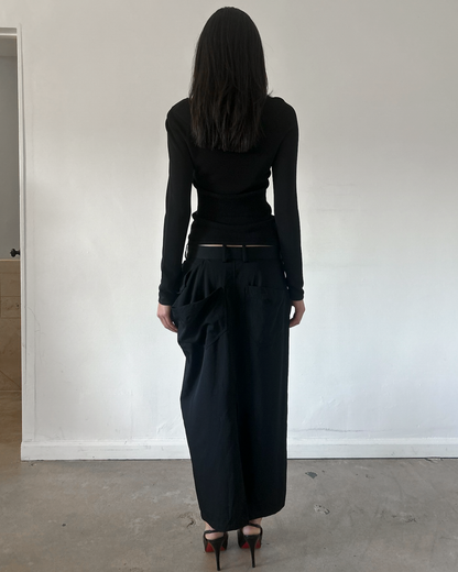 Y’s Yohji Yamamoto Asymmetrical Skirt