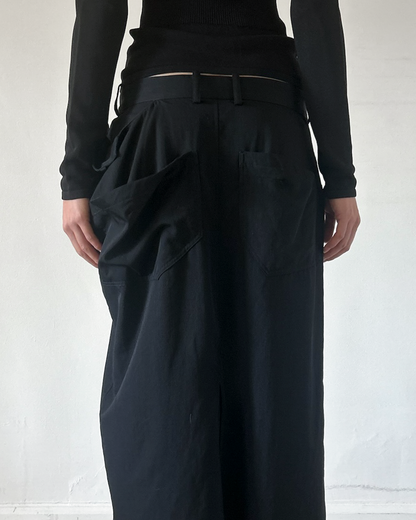 Y’s Yohji Yamamoto Asymmetrical Skirt