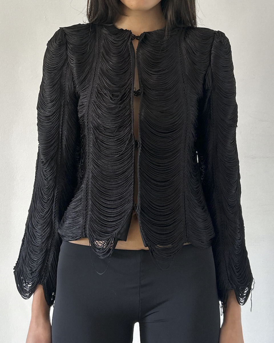 Vintage Fringe Jacket